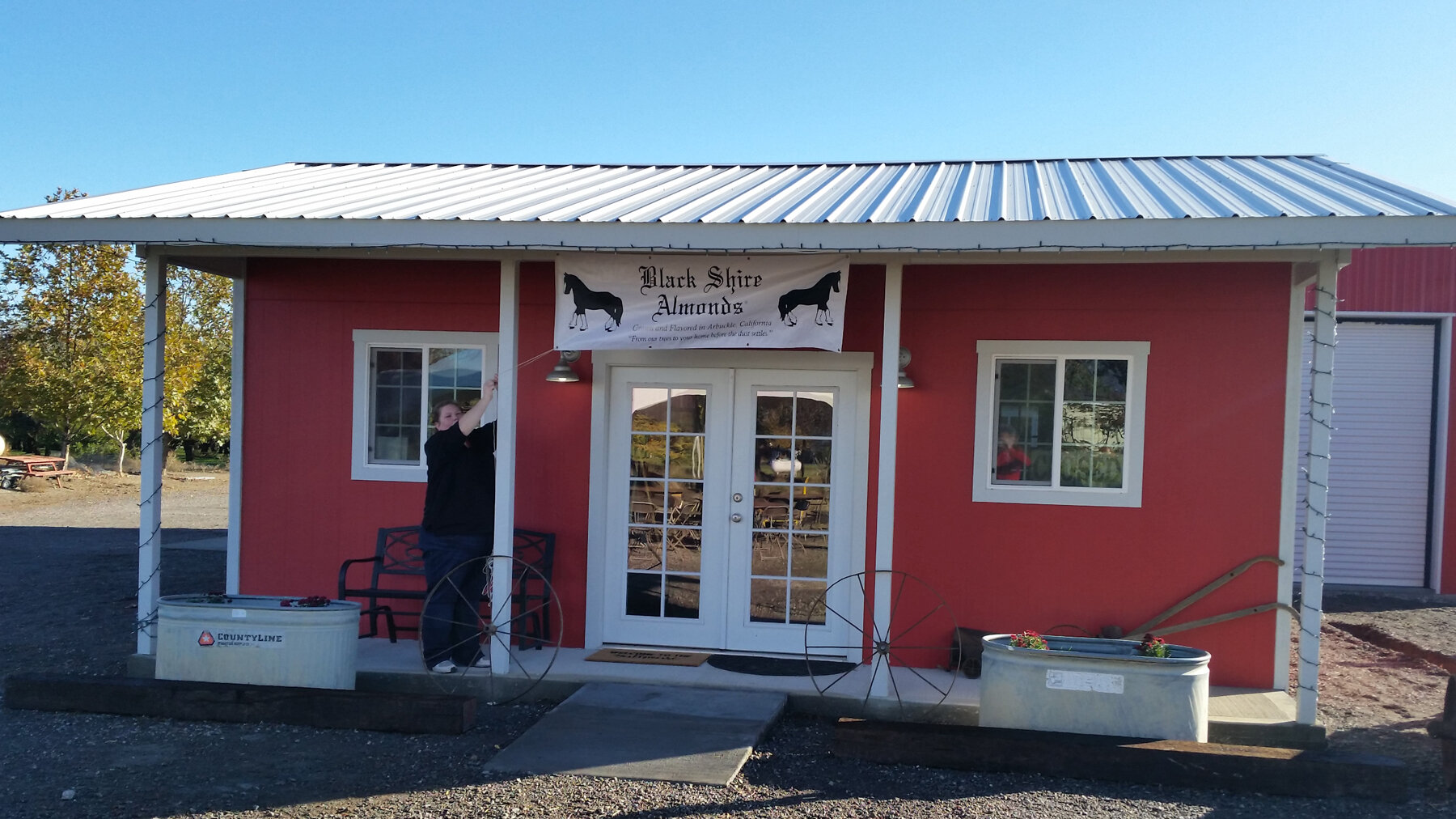 Black Shire Almonds Farm Stand
